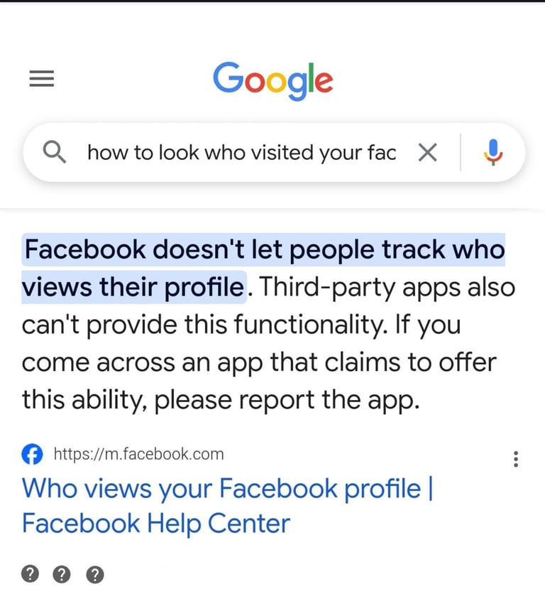 Kas mane stebi Facebook