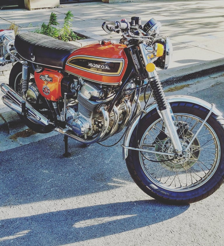 1974 Orange Flake Honda CB750