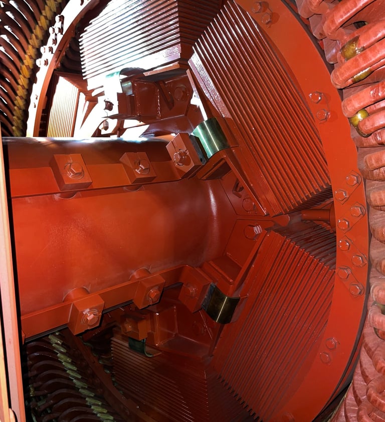 Large Electrical Motor Rotor