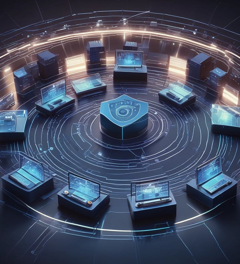 a computer monitor screen with a padlocked padlock and a padlocked