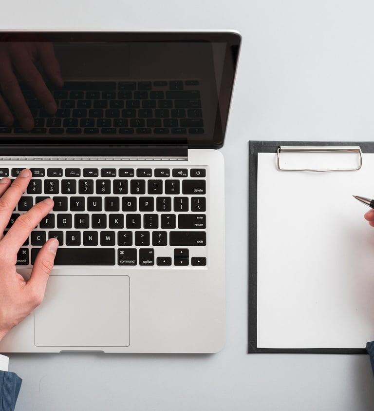 Prendere appunti per l'ispirazione del copywriter ed editor