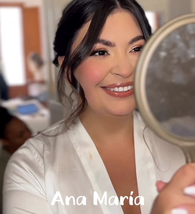 Maquillaje bridal elegante para ceremonia de boda en Valencia