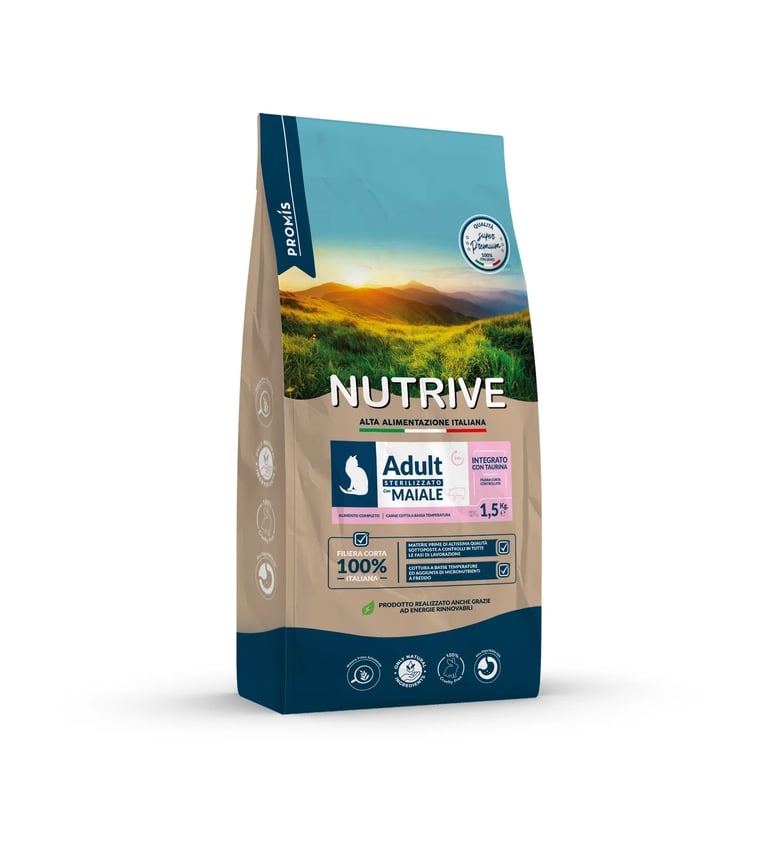 Adult Gatto Maiale Sterilizzato Monoproteico