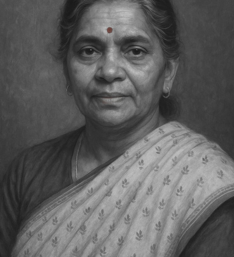 Image in the likeness of Jayaben Desai union leader and activist