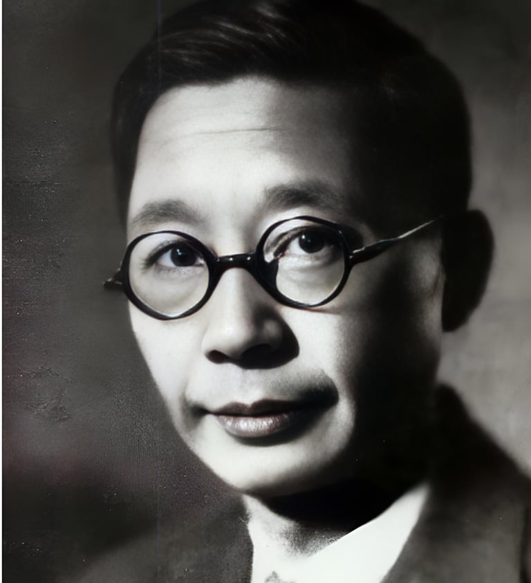 Photo of Lao She author and playwright.