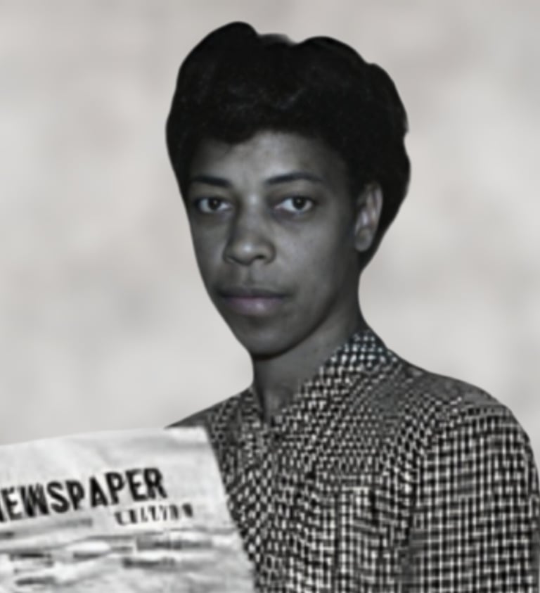 Photo of Una Marson activist and model.