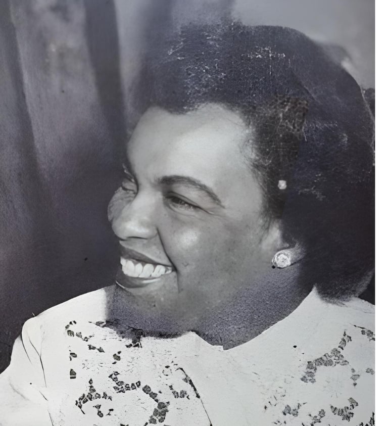 Photo of Winifred Atwell piano player British musician originally from Trinidad