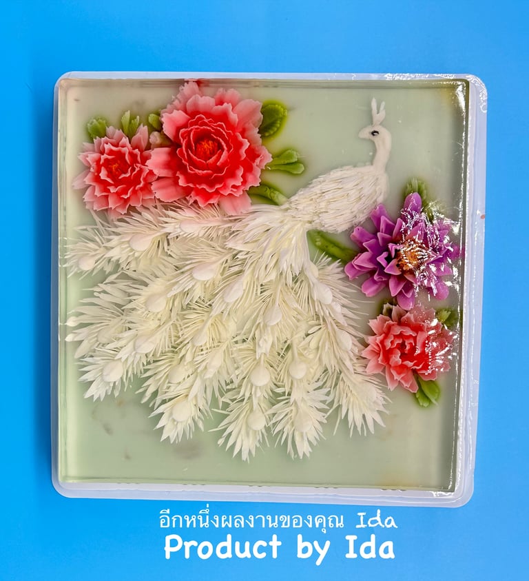 3D Jelly Wedding Cake