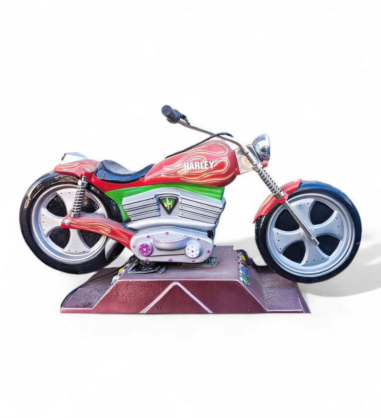 alquiler pequeña atraccion infantil moto harley 