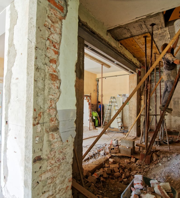 Damaged Basement
