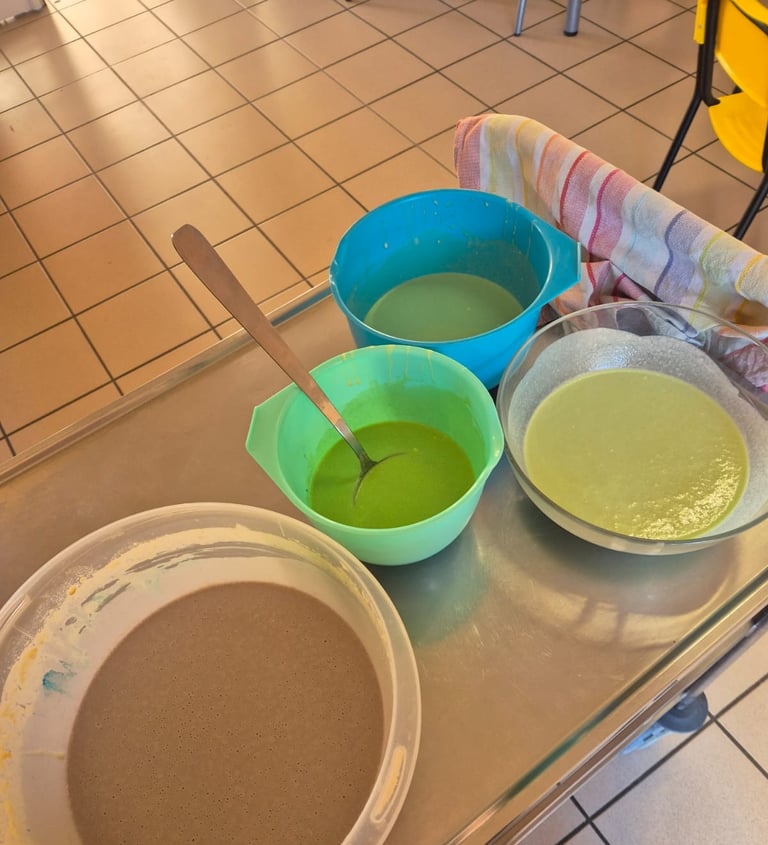 Préparation du goûter fantastique