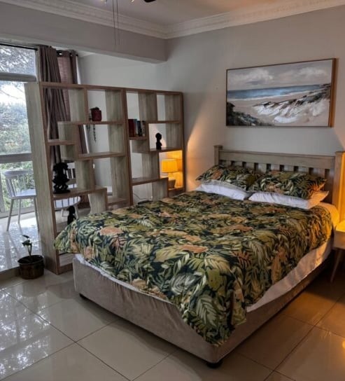 Bedroom view of Umdloti self catering holiday apartment