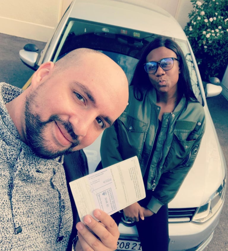 photo d'élève qui réussit