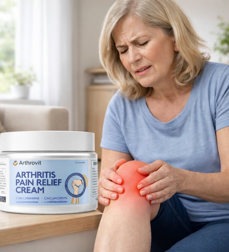 Arthrovit Arthritis Pain Relief Cream | Fast Joint & Knee Support 