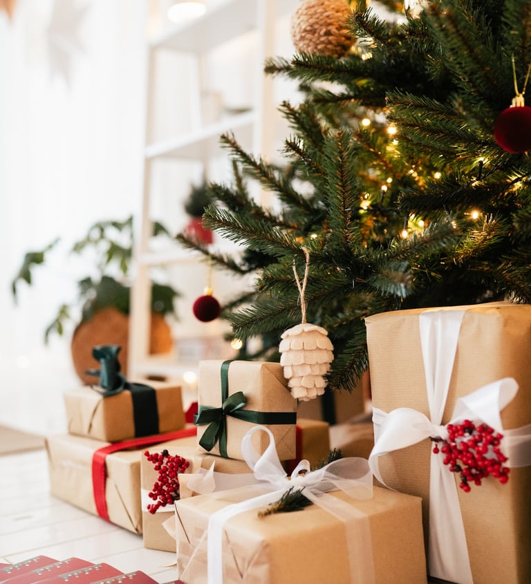 karácsonyi fotózás stúdió család gyerek