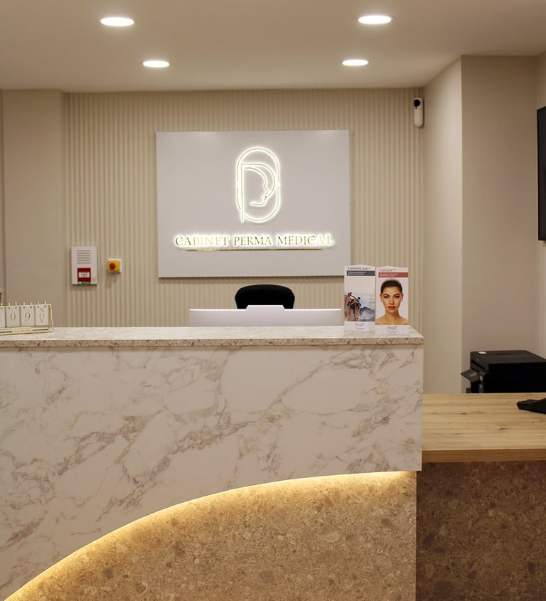 Cabinet perma médical : accueil