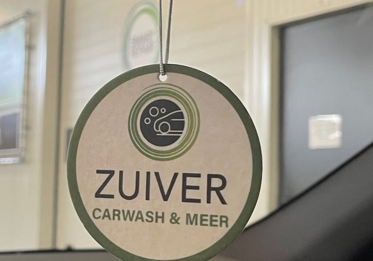Geurhanger in de auto
