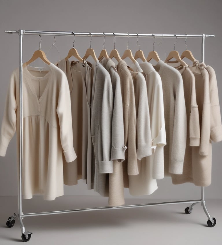 a man riding a skateboard down a street next to tall buildings