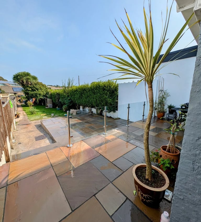 patio landscaping devon r owen