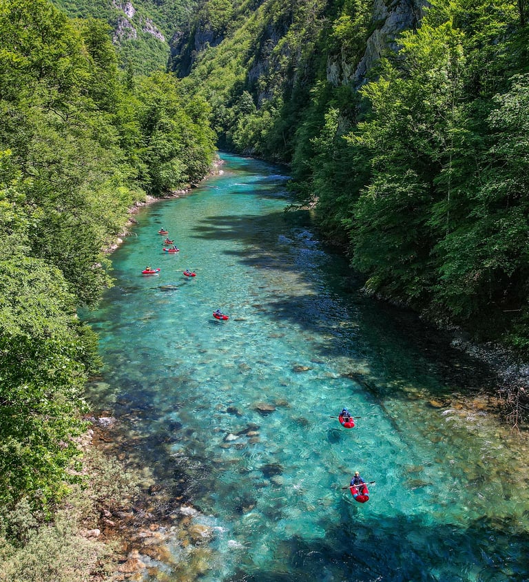 Tara packrafting