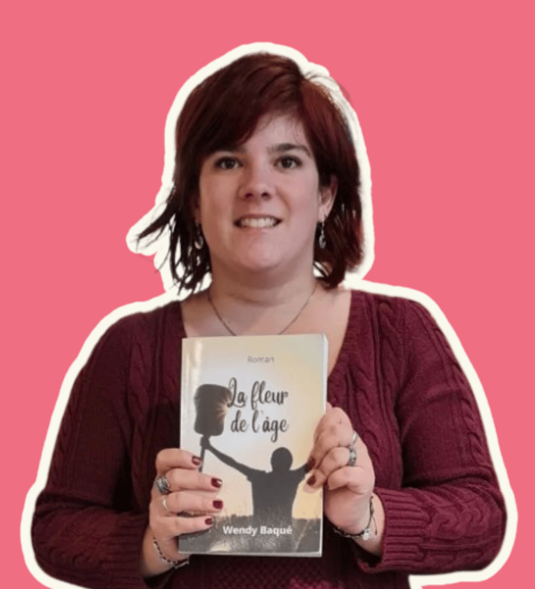 Wendy Baqué, auteure de romances contemporaines et feel-good.