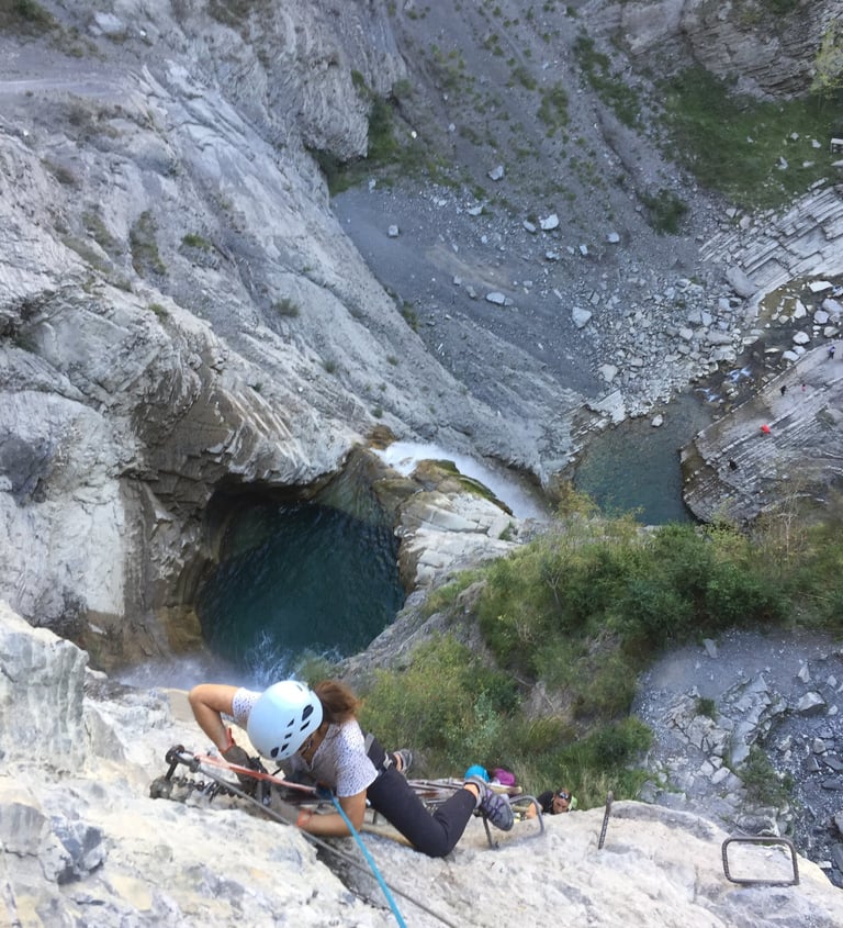 Ferrata Cascada Sorrosal - Ordesa