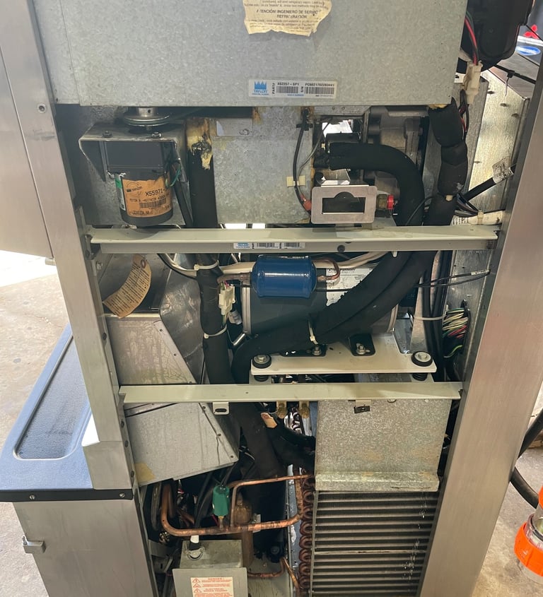 Taylor combination shake/soft serve freezer unit