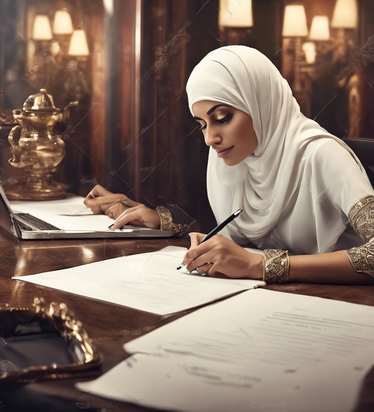 a man riding a skateboard down a street next to tall buildings