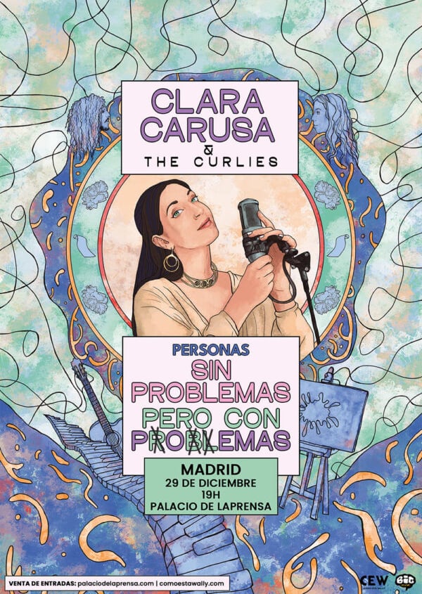 Cartel para el show "Personas sin problemas pero con problemas".