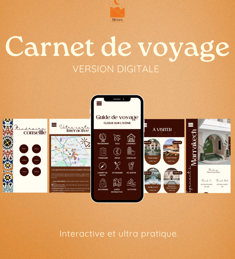 Carnet de voyage digital