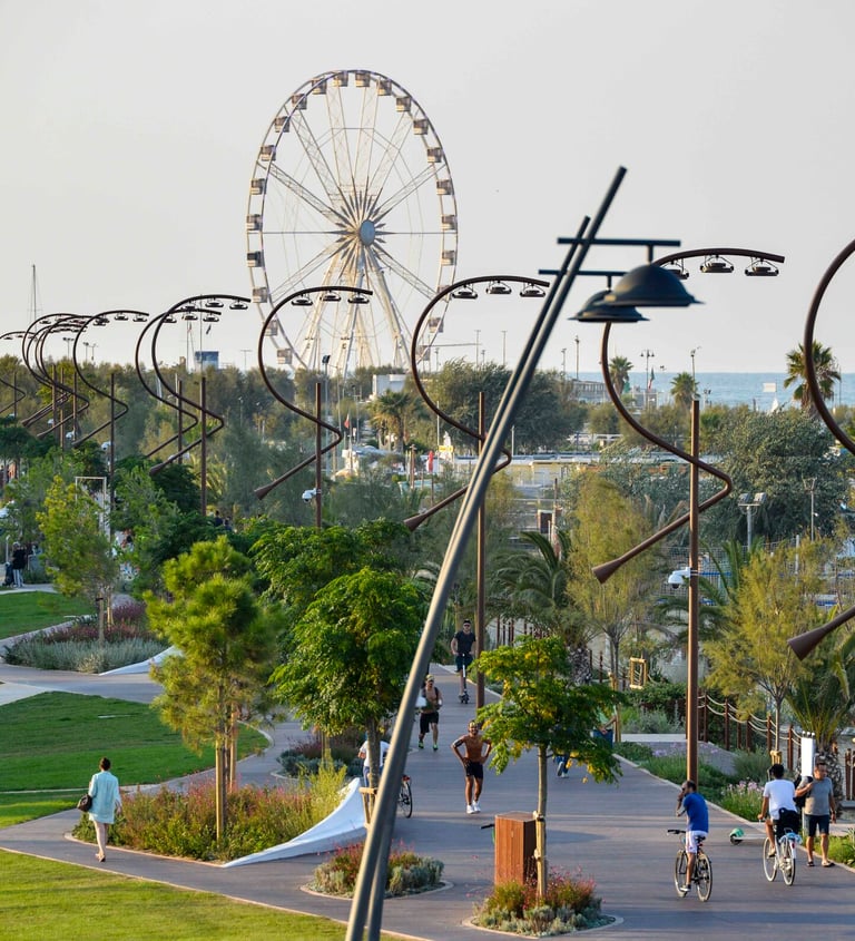 Rimini, Lungomare Rimini, Ruota panoramica a Rimini, vacanze a rimini