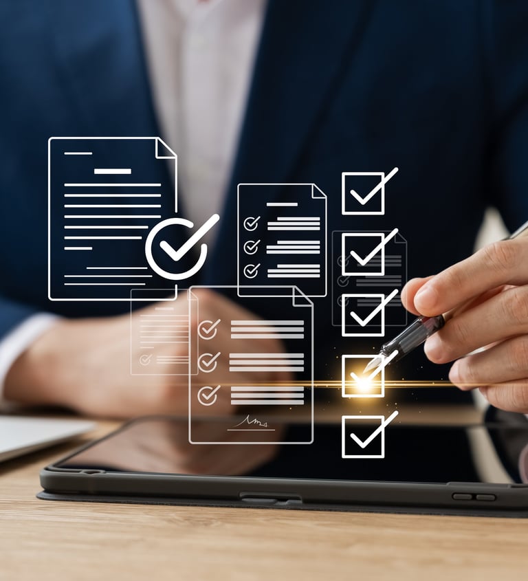 Verify authorization and request