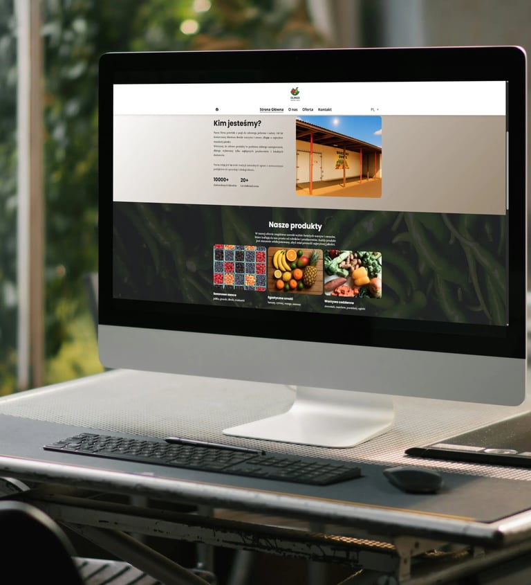 FHU OLMAX HURTOWNIA WARZYW I OWOCÓW DĄBROWA GÓRNICZA NA KOMPUTERZE