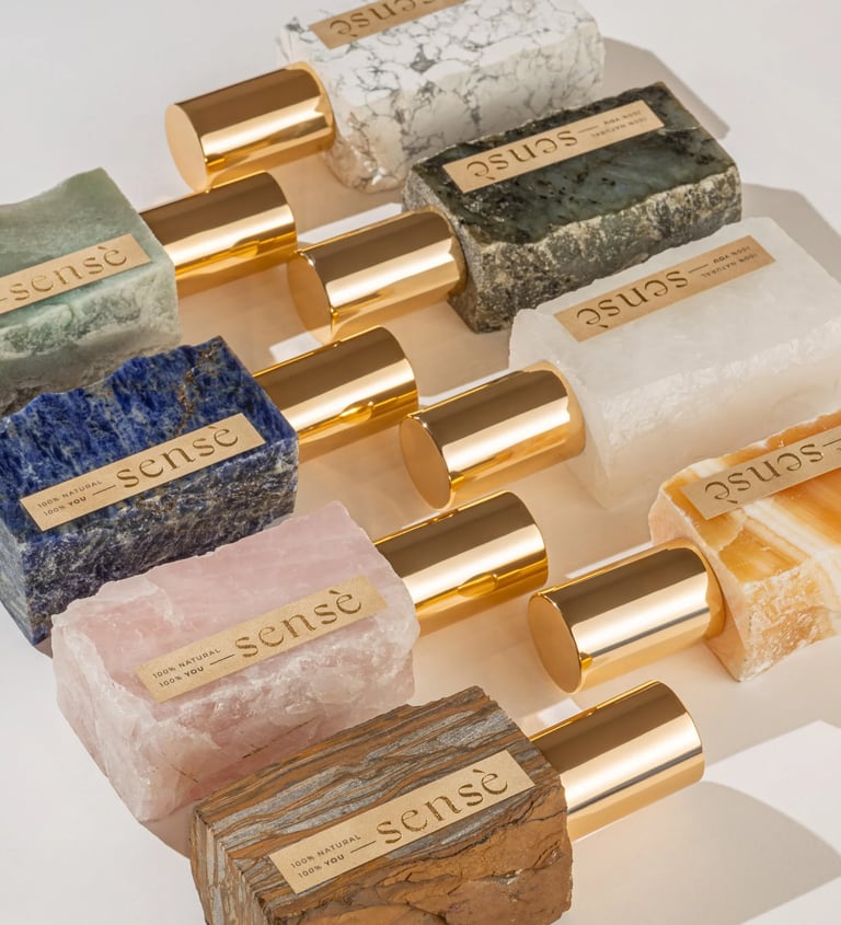 natūralūs, švelniai medieniški, prieskoniški, citrusiški