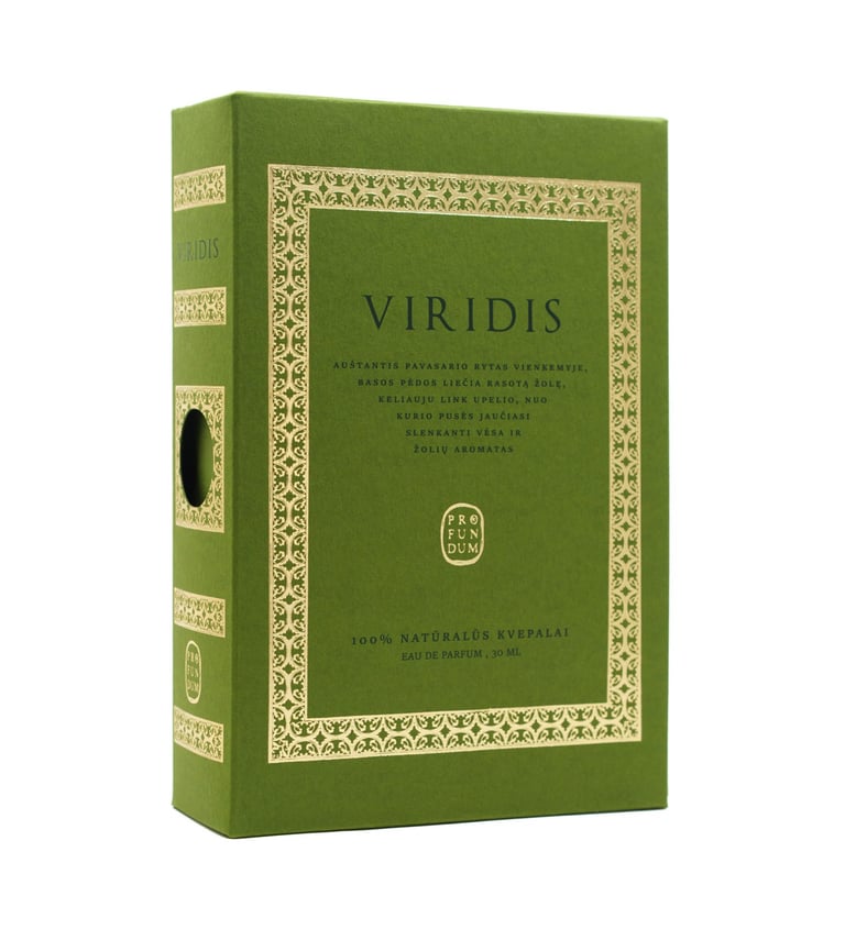 natūralus žalias kvapas
