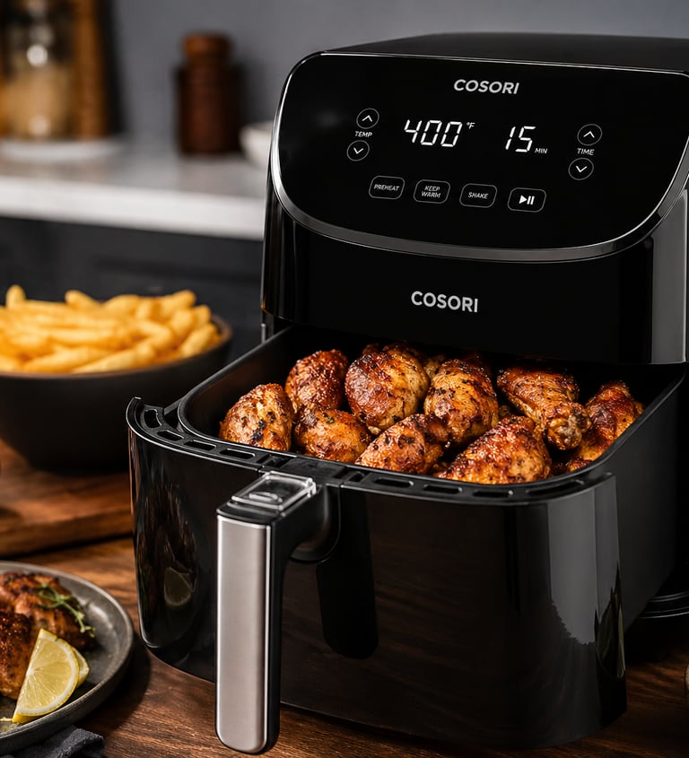 Best air fryer for healthy cooking crispy results kitchen appliance review