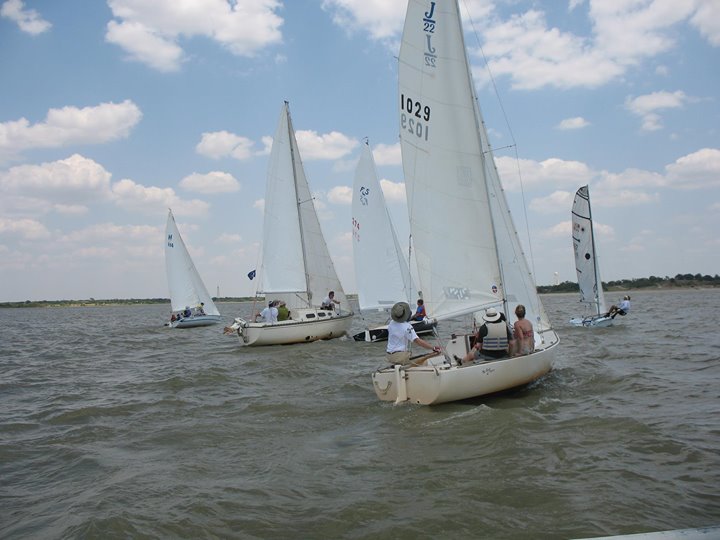 Wichita Falls Sailing Club, Big Boat Race at Lake Arrowhead, TX