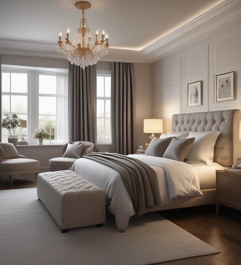 blue and white striped round textile