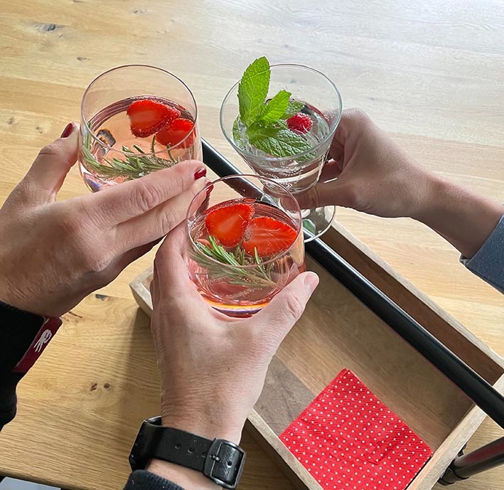 Workshops für Frauen, zusammen feiern