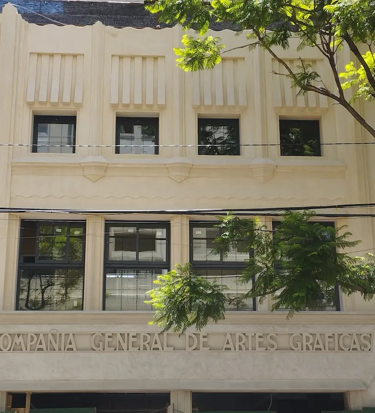 Fachada de deco Sustentable restaurada por Almapiedra con nanotecnología Tecnan.