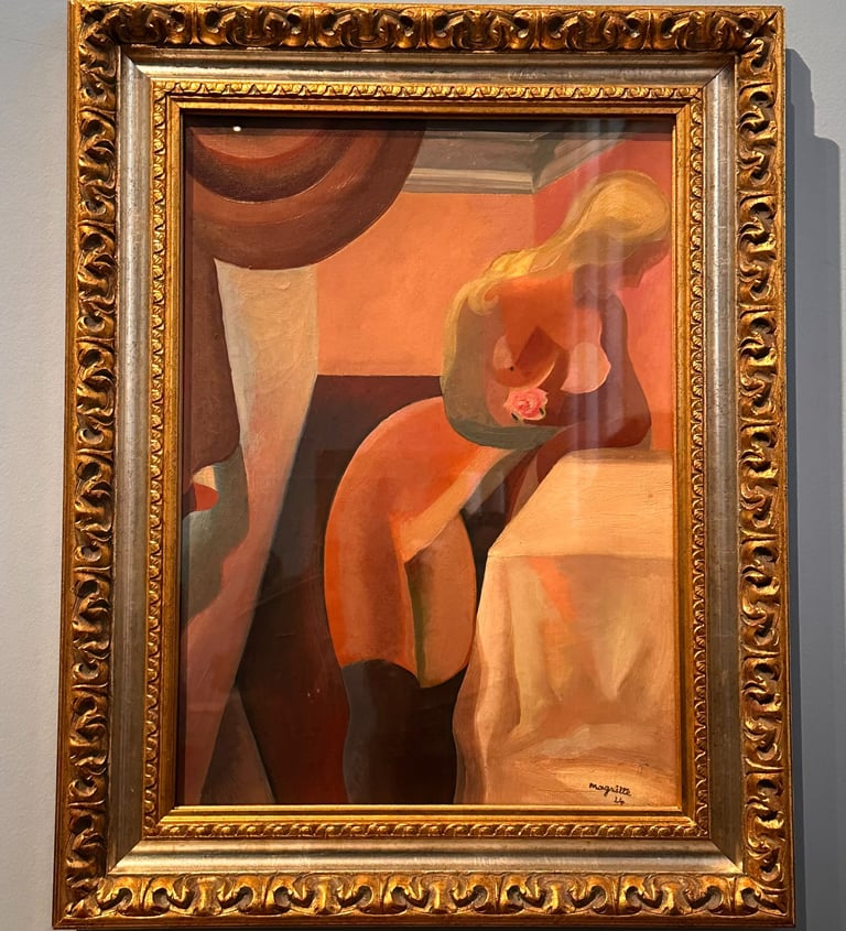 Woman with a Rose instead of a Heart, 1924 oil on canvas ©16mag