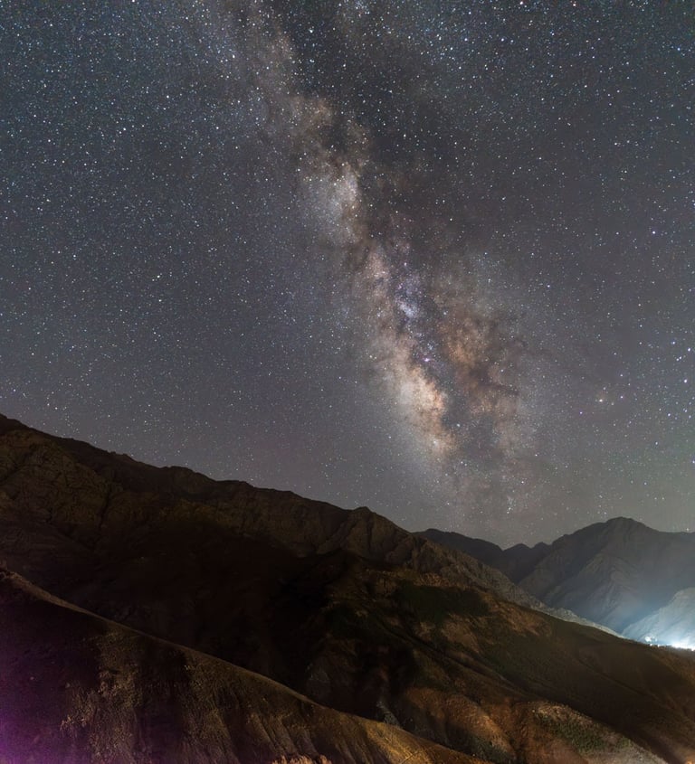 Nightscape, Voie Lactée, Milky Way, Via Lattea, Paysage Etoilé, Starry Landscape, Paesaggio stellato