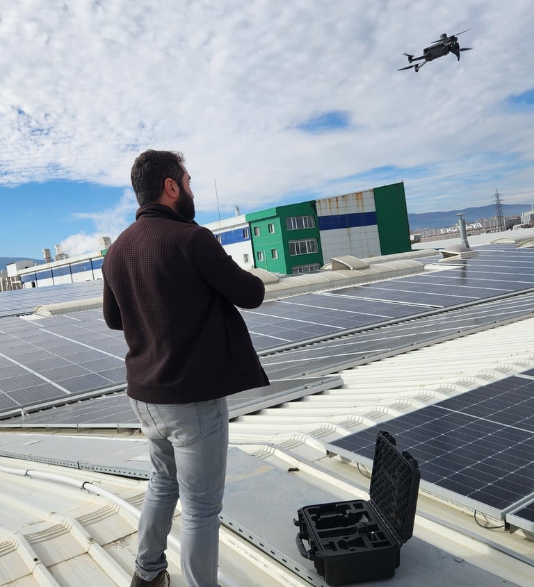 ges-drone-ile-cati-pv-panel-test-