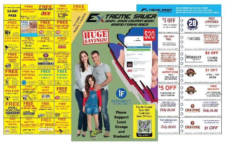 coupon books with coupons