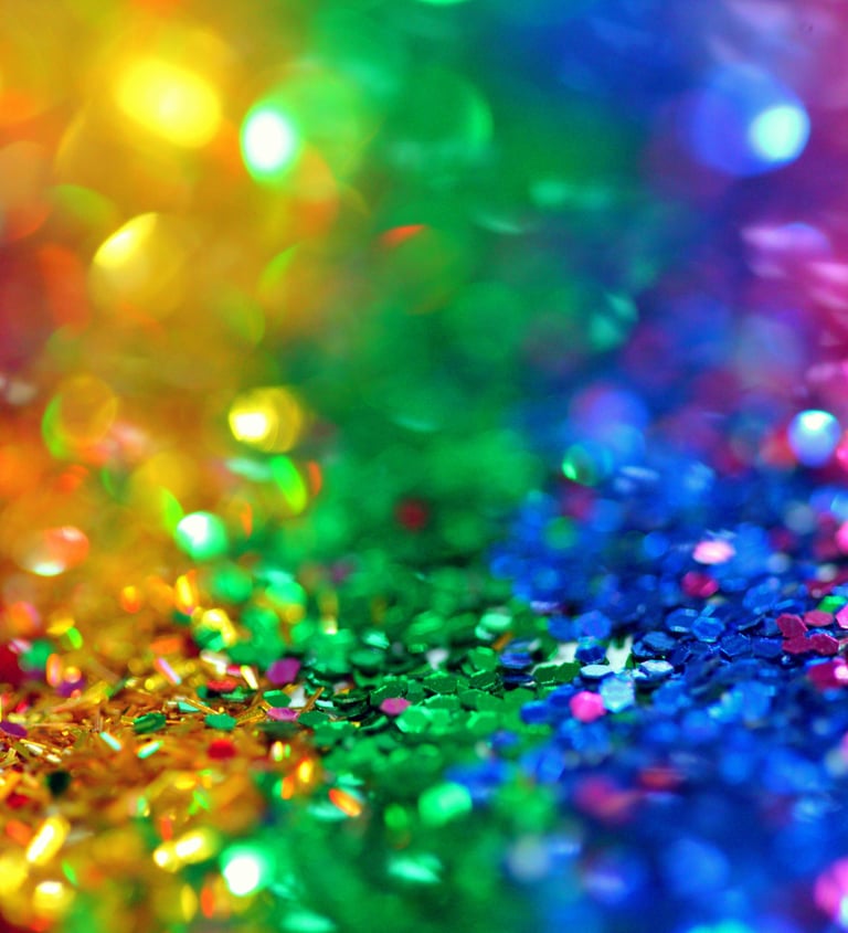 Paillettes de couleurs