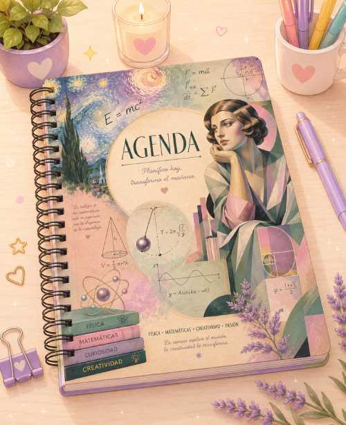 agenda docente de ciencia y arte para docentes de secundaria y bachillerato