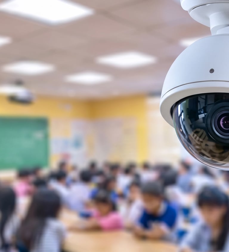 Sistema de videovigilancia CCTV Hikvision para instituciones educativas