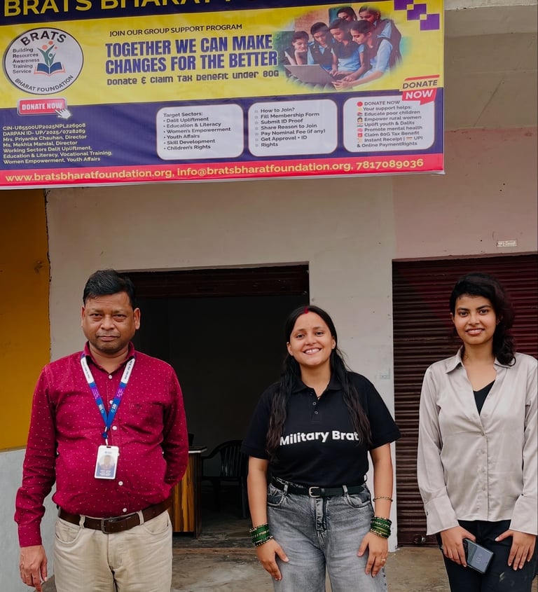 founder of ngo brats bharat foundation priyanka chauhan