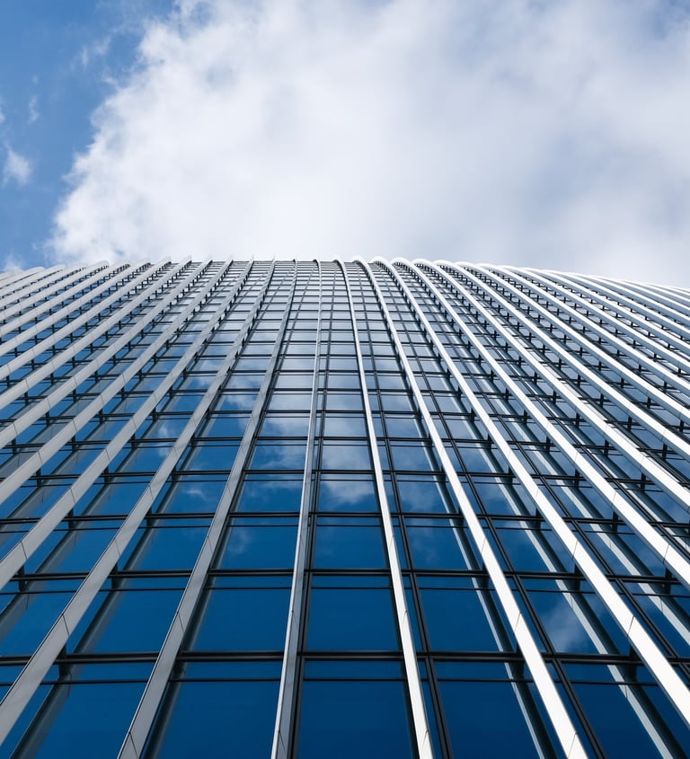 The 'walkie-talkie’ skyscraper in London