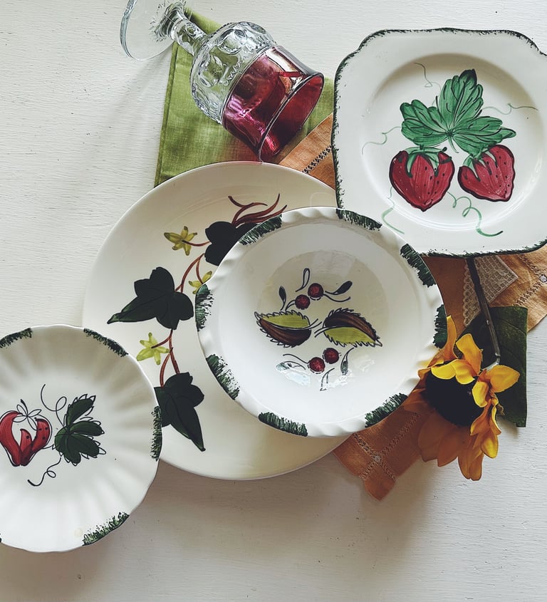 Strawberry Dinnerware 